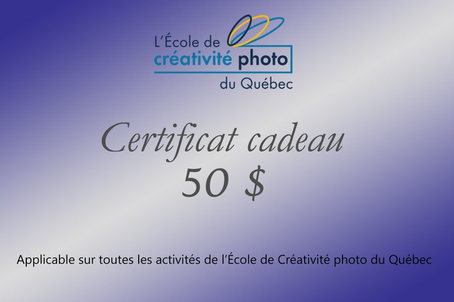 Certificat cadeau 50